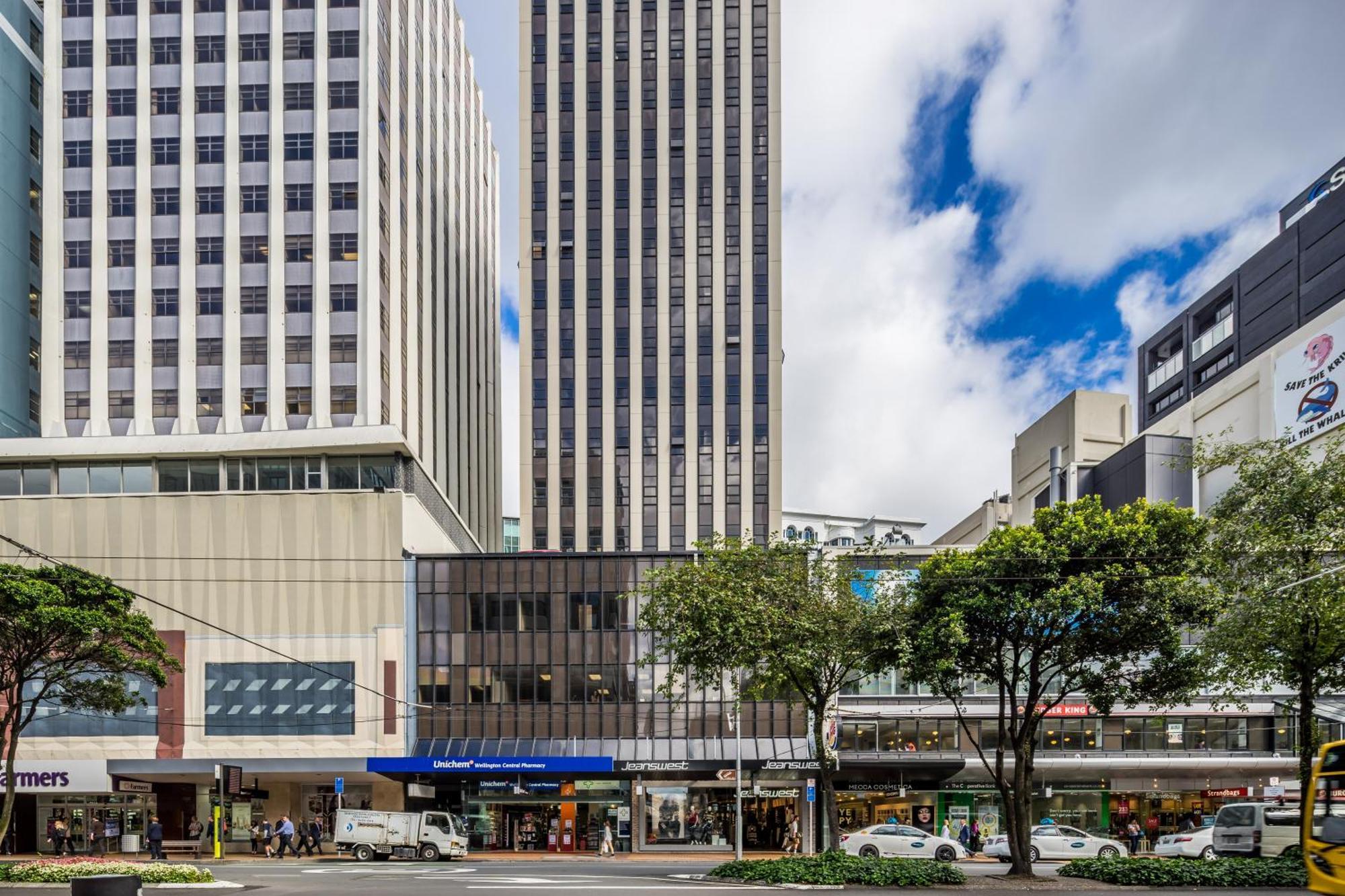 Park Hotel, Lambton Quay Wellington Exteriér fotografie